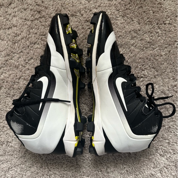 Nike Air Huarache Fastflex #807141-017 Hi Top Spikes BSBL Cleats Sz 7.5 - Picture 8 of 10